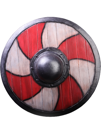  Trollfelsen 50cm LARP-Rundschild "Spirale" 